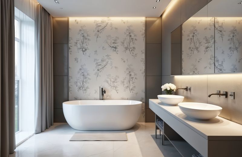 Luxurious Bathtub Area