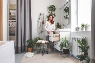 Modern Bathroom Storage